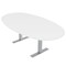 Skutchi Designs 45.25 in W, 84 in L, 29 in H, Engineered Wood Top, White HAR-BOVL-46X84-T-XD09 - alternate 1